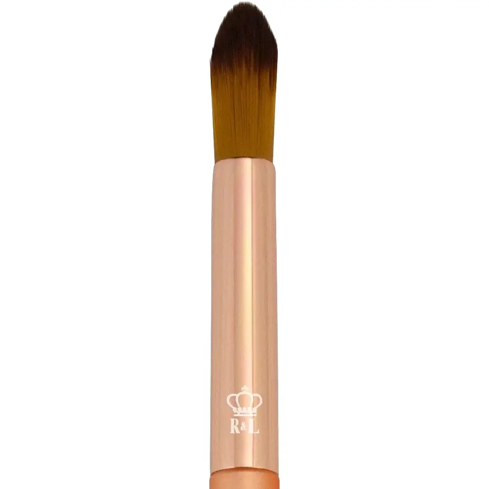 ROYAL AND LANGNICKEL Omnia Rose Gold Pensula Pointed Liner pentru eyeliner RG123 - Precizie maxima si aplicare usoara pentru linii perfecte, filamente vegane Omnilux, 1 buc