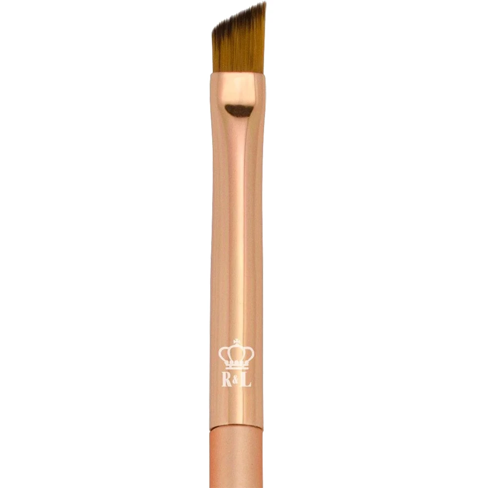ROYAL AND LANGNICKEL Omnia Rose Gold Pensula Unghiulara pentru Sprancene Angled Brow - Precizie Profesionala si Definire Perfecta, 1 buc
