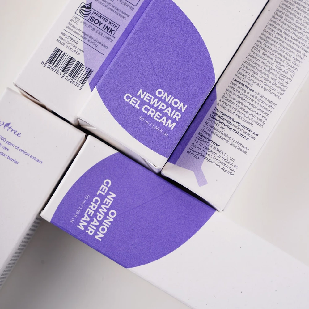ISNTREE Onion Newpair Crema-Gel pentru fata Calmant Anti-pete - Calmare, Hidratare si Luminozitate, 50 ml