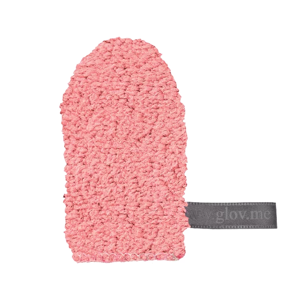 GLOV Quick Treat Manusa pentru demachiere Piersica - Curatare rapida si delicata a machiajului, 8 cm