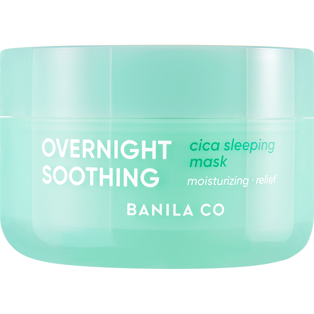 BANILA CO Overnight Soothing Cica Sleeping Mask masca de fata - hidratare si calmare, 100 ml