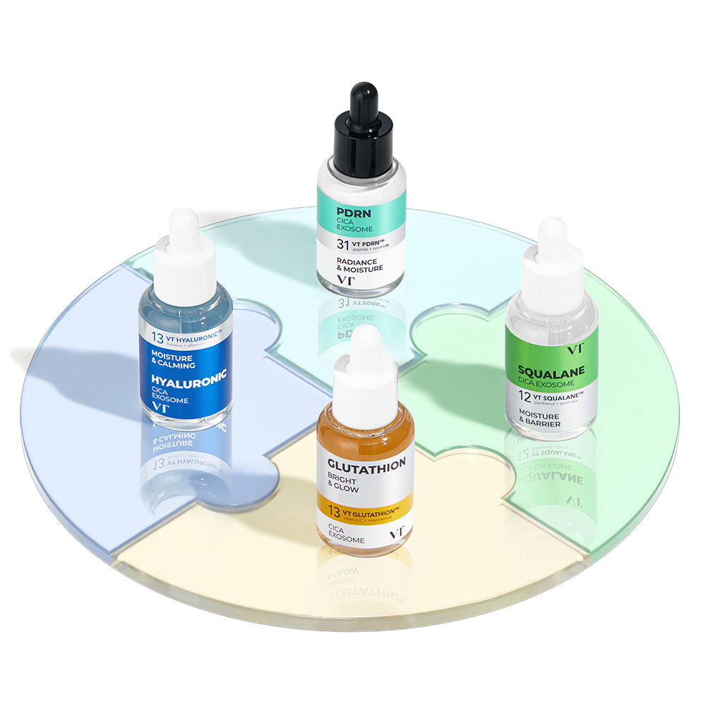 VT COSMETICS PDRN Cica Exosome R5 Firming Ampoule Ser de fata - hidratare si calmare, 30 ml