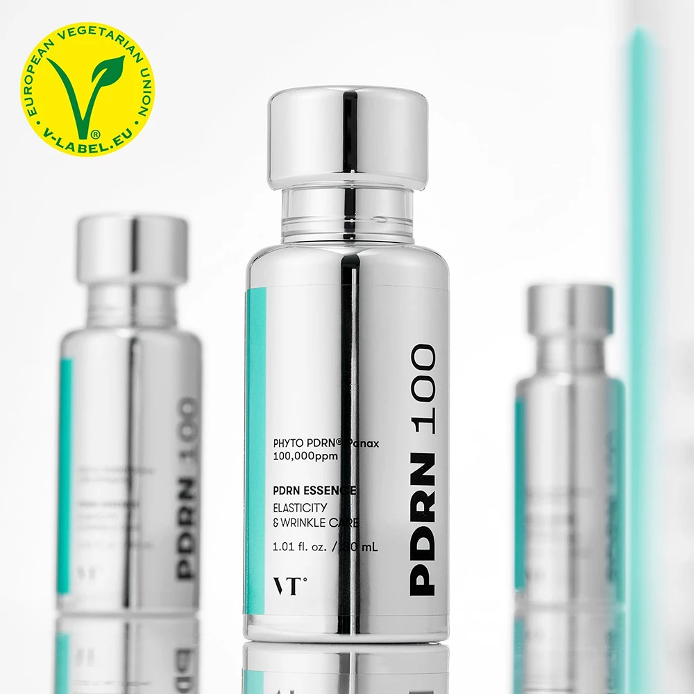 ​VT Cosmetics PDRN Essence 100 – Ser facial antirid cu PDRN vegetal 30 ml​