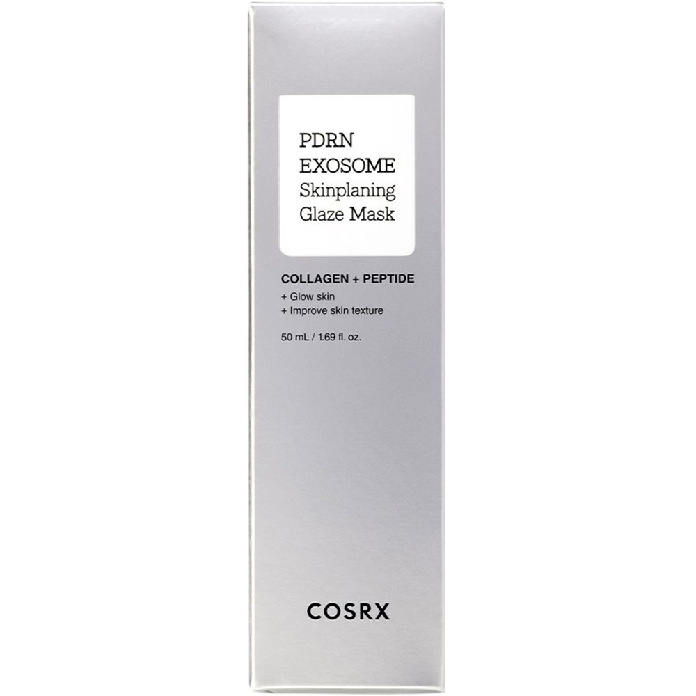COSRX PDRN Exosome Skinplaning Glaze Mask, 50 ml - masca de fata formulata cu PDRN si niacinamida, care contribuie la hidratarea pielii si la mentinerea confortului cutanat
