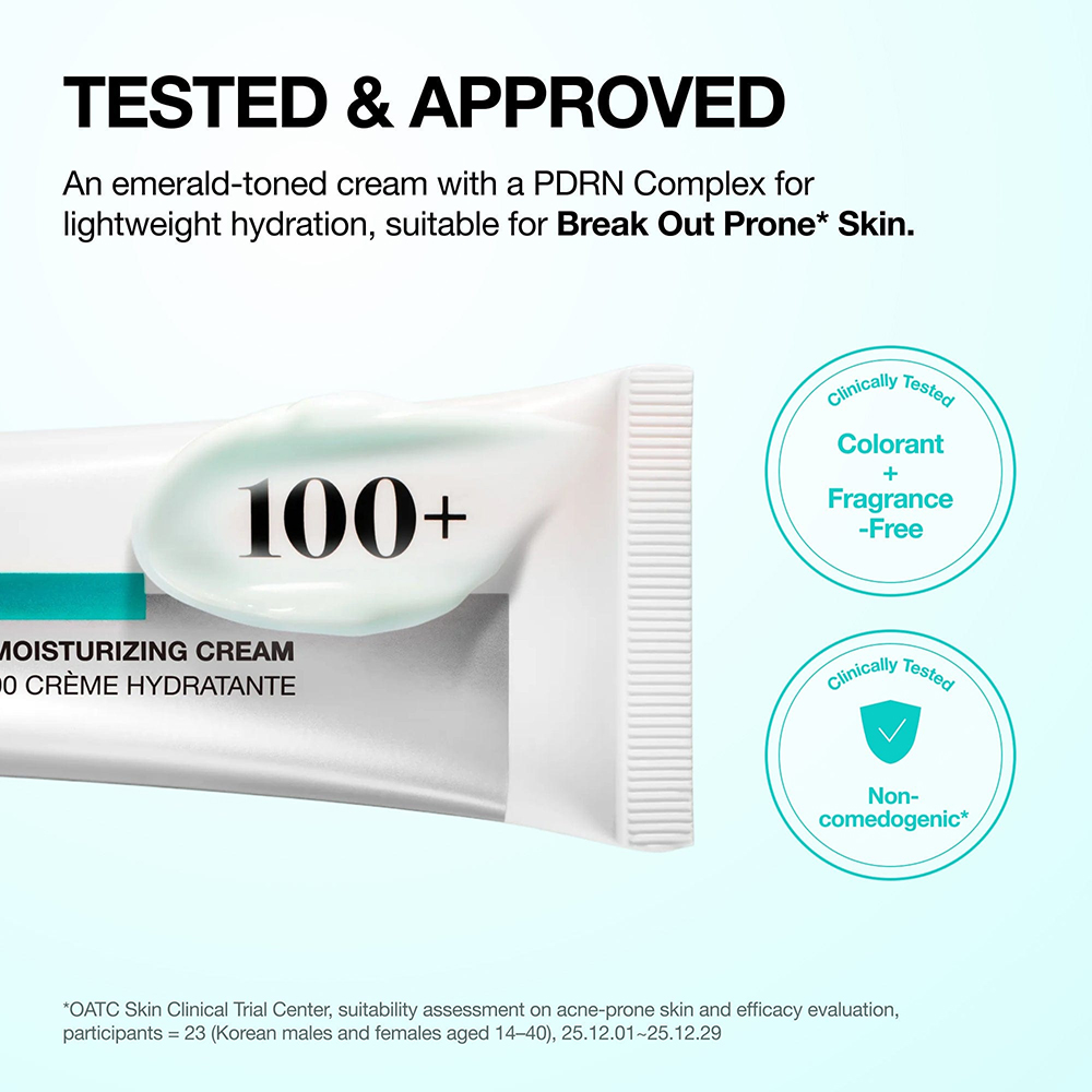 ANUA PDRN Hyaluronic Acid 100 Moisturizing, 60 ml - Crema de fata formulata cu PDRN si acid hialuronic, care contribuie la hidratarea pielii si la mentinerea confortului cutanat