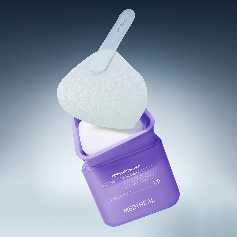 MEDIHEAL PDRN Lifting Pad, 170 ml - Dischete tonifiante formulate cu PDRN, niacinamida si adenozina, care contribuie la mentinerea elasticitatii si a aspectului neted al pielii