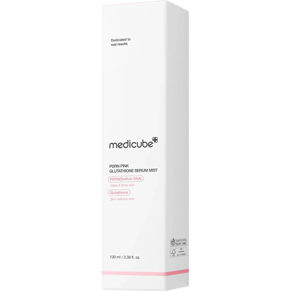 MEDICUBE PDRN Pink Ser facial spray Glutathione - Hidratare intensa si stralucire naturala, 100 ml
