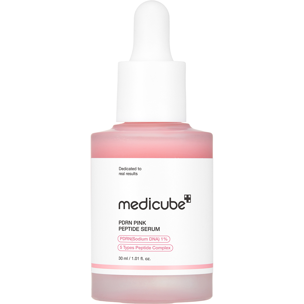 MEDICUBE PDRN Pink Peptide Serum ser de fata - luminozitate si fermitate, 30 ml