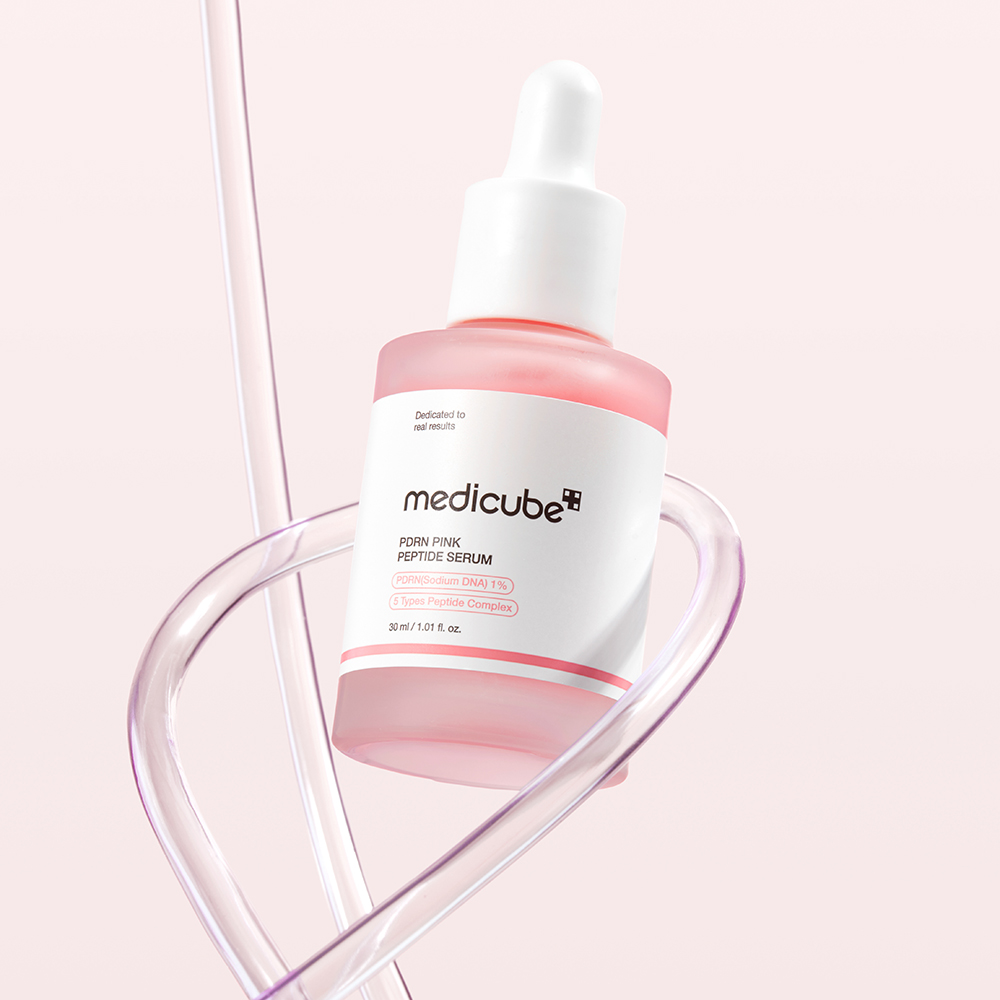 MEDICUBE PDRN Pink Peptide Serum ser de fata - luminozitate si fermitate, 30 ml