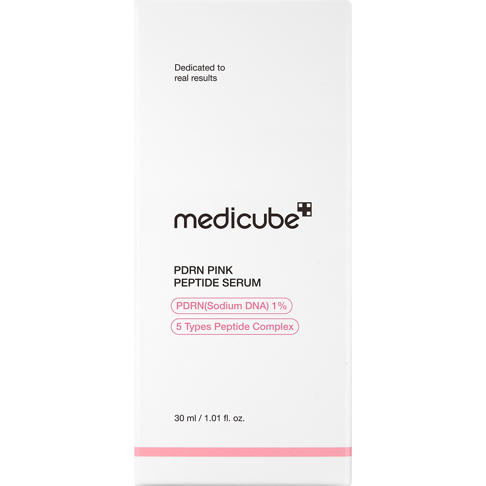 MEDICUBE PDRN Pink Peptide Serum ser de fata - luminozitate si fermitate, 30 ml