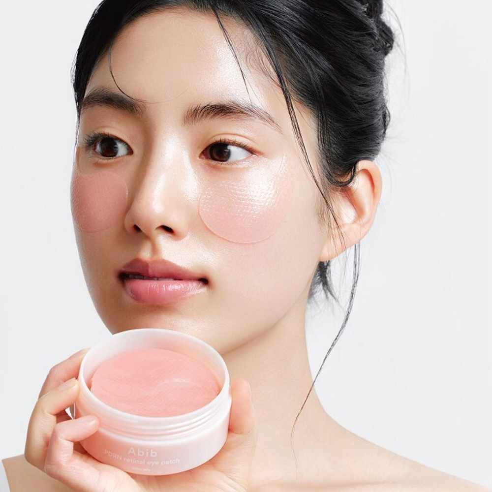 ABIB PDRN Retinal Eye Patch Glow Jelly benzi pentru ochi - hidratare si luminozitate, 60 buc