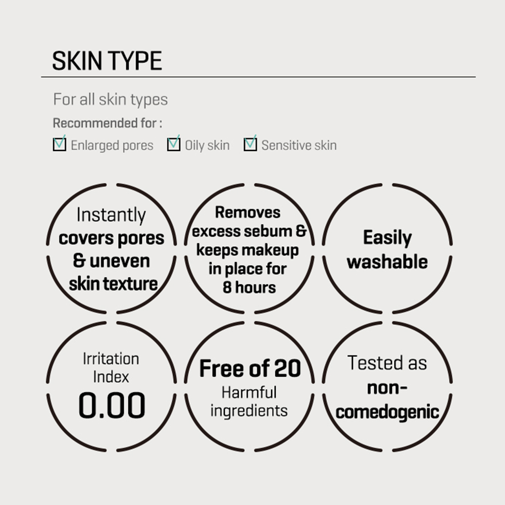 SOME BY MI PDRN Spirulina Poreless Primer - baza de machiaj tip stick formulata cu Silica si Spirulina Platensis Extract, care contribuie la estomparea vizibila a porilor inainte de aplicarea machiajului si la controlul excesului de sebum - 10 gr