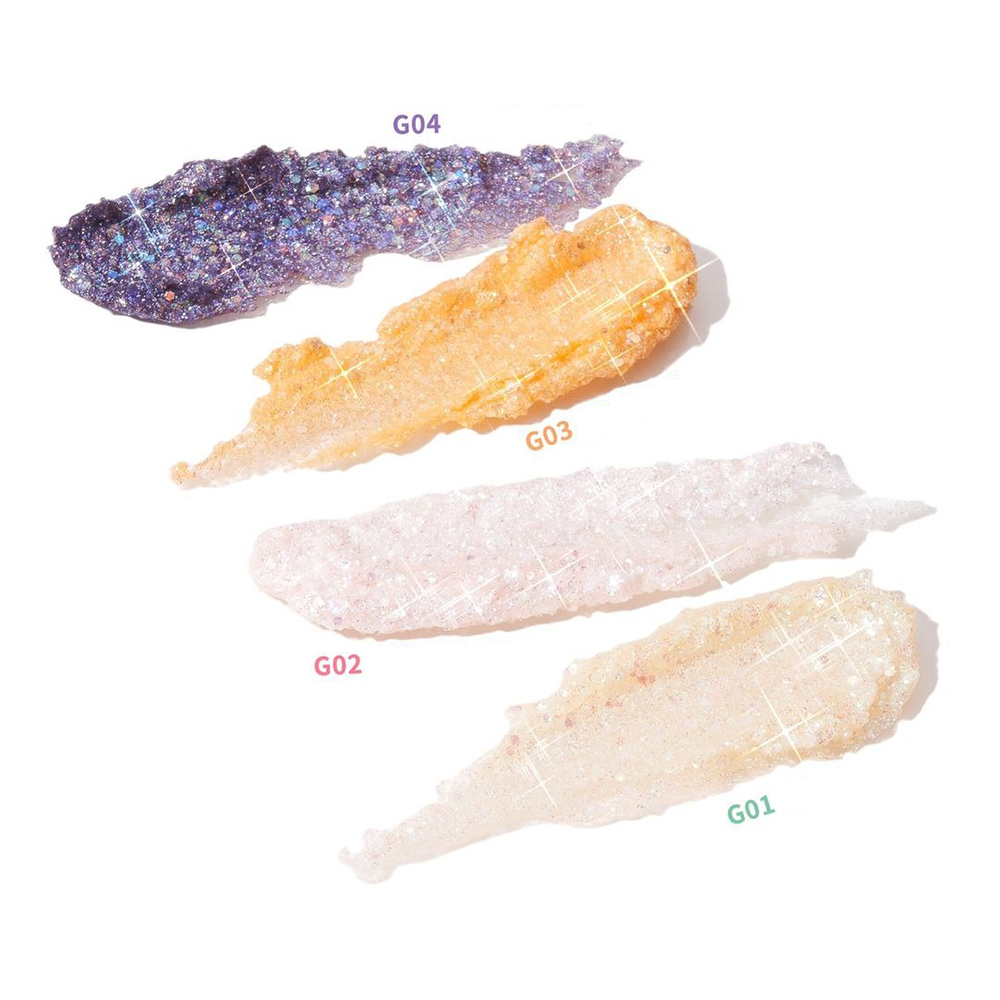 Black Rouge Pearlvely I Glitter – Fard de Pleoape Sclipitor G01 Sweet Sweet Honey | Strălucire Delicată și Rezistență