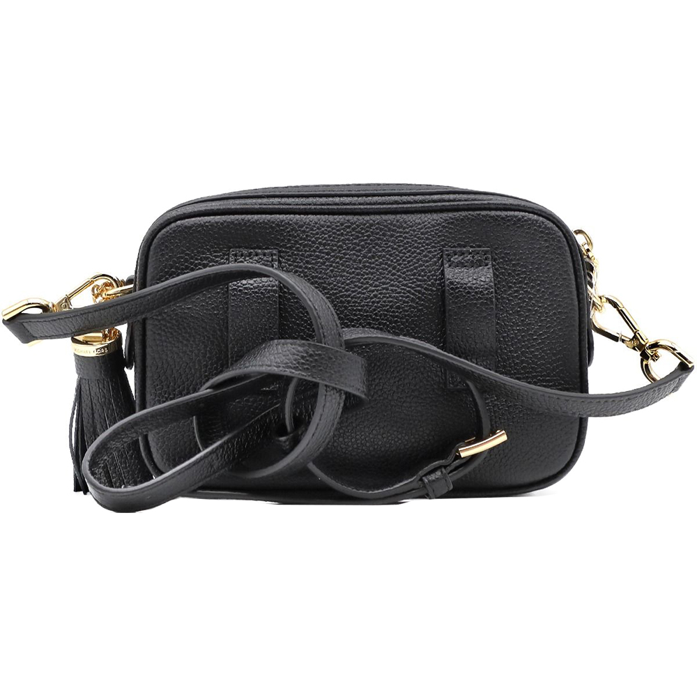 Pebbled Leather Convertible Belt Bag
