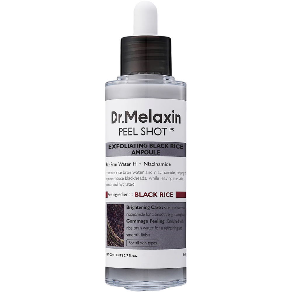 Peel Shot Exfoliating Black Rice Ampoule Ser de fata exfoliant 80 ml