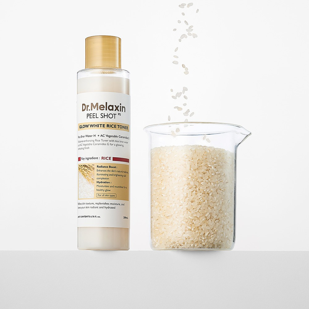 Peel Shot Glow White Rice Toner Toner de fata 200 ml