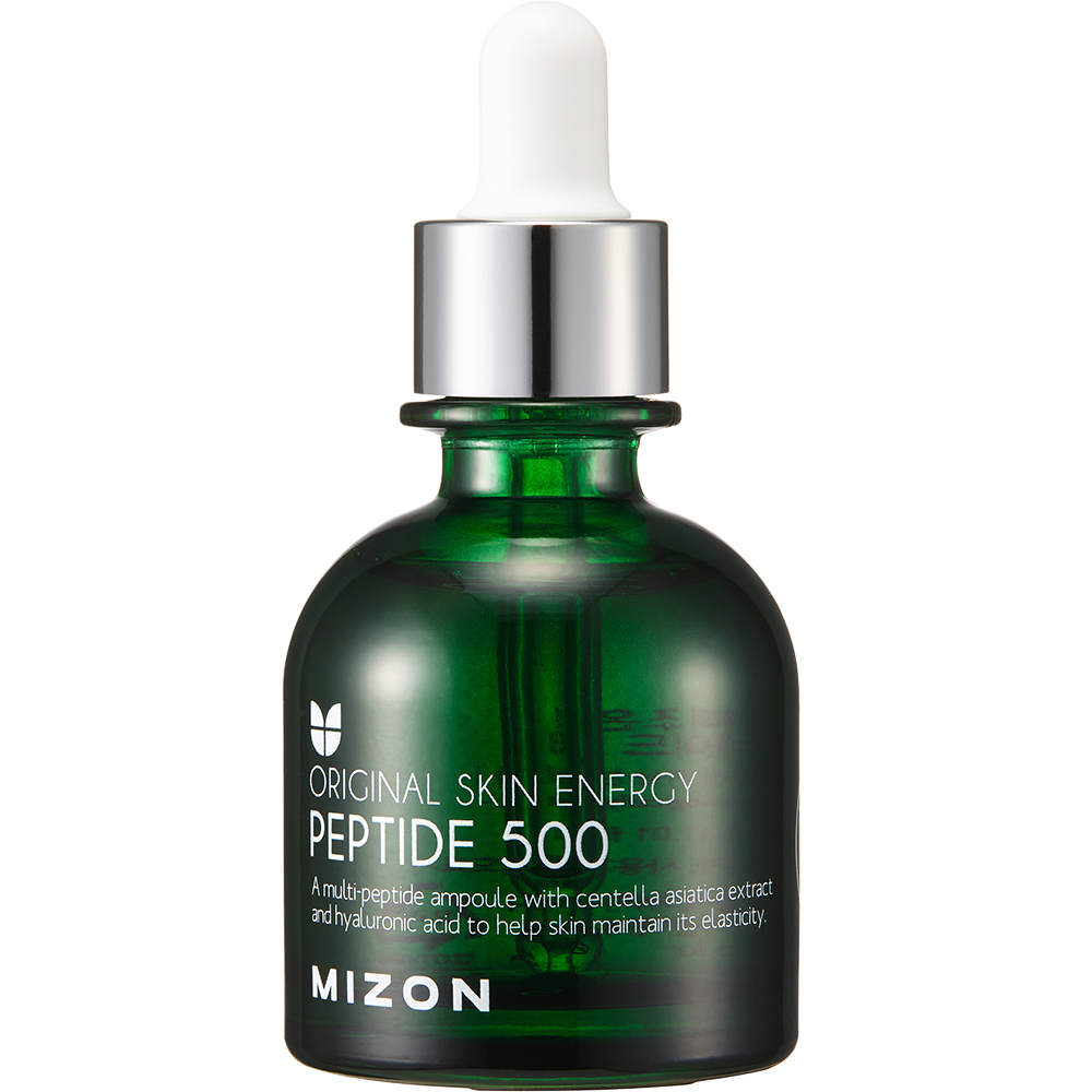 Mizon Peptide 500 – Ser antirid cu 9 peptide și acid hialuronic pentru fermitate și hidratare 30 ml