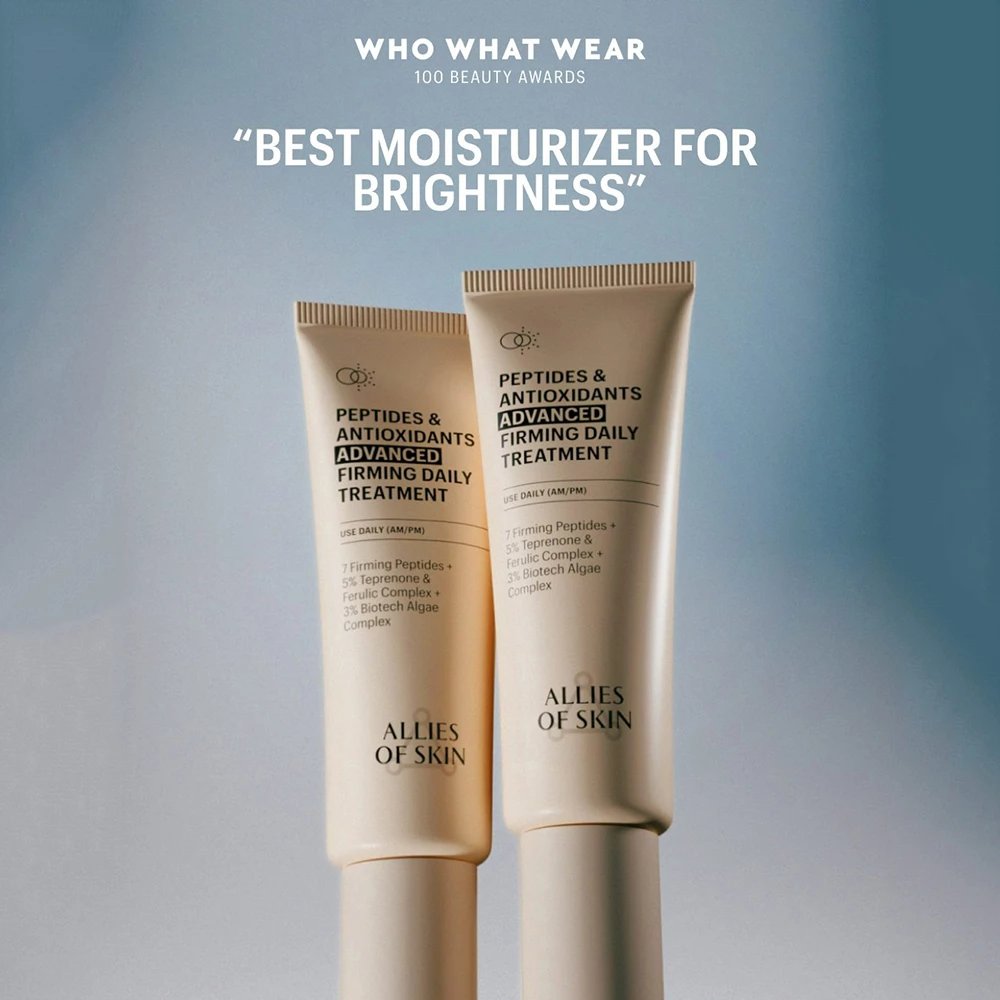 ALLIES OF SKIN Peptides si Antioxidants Crema de Fata Fermitate Avansata - Hidratare Intensiva si Protectie Antioxidanta, 48 ml