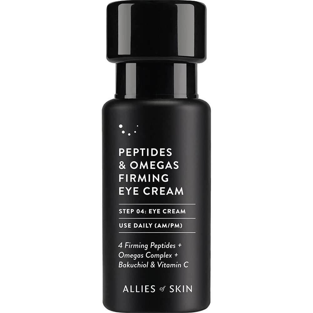 ALLIES OF SKIN Peptides si Omegas Crema Contur Ochi - Fermitate si Hidratare Intensiva, 15 ml