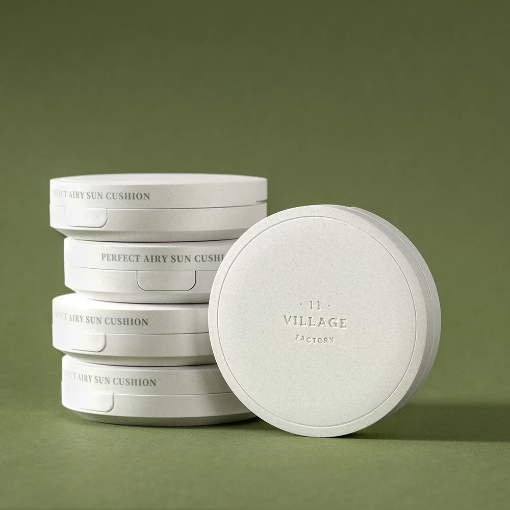 VILLAGE 11 FACTORY Perfect Airy Crema Cushion pentru Fata Natural Glow - Protectie UV si Hidratare Intensiva, 14 gr