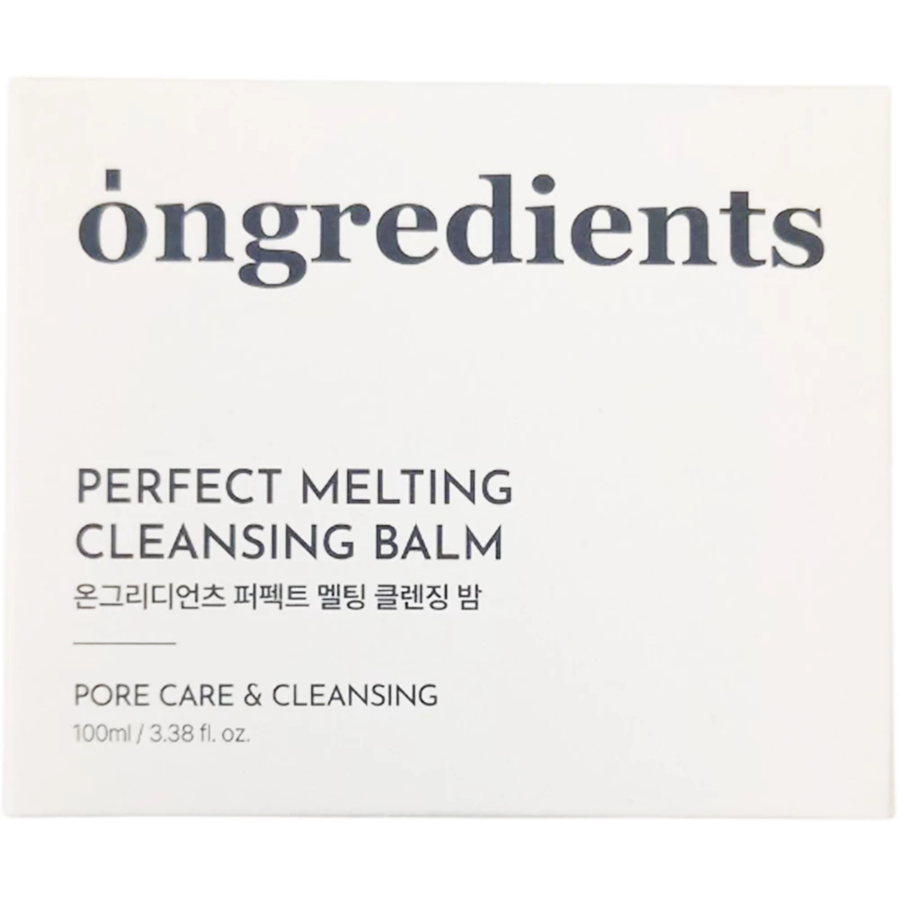 ONGREDIENTS Perfect Melting Balsam Demachiant - Curatare Profunda si Eliminare Puncte Negre, 100 ml