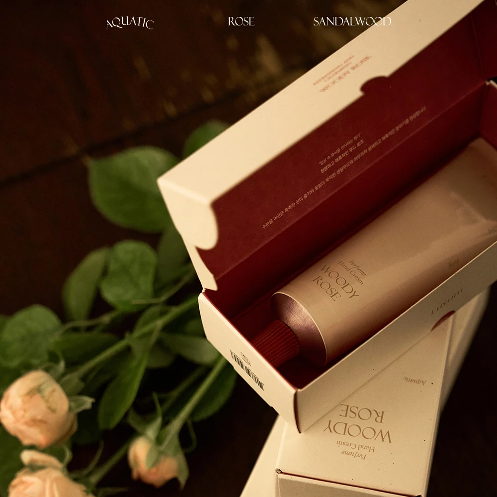 LUVUM Crema de maini Woody Rose - Hidrateaza Intens si Calmeaza Pielea, 50 ml