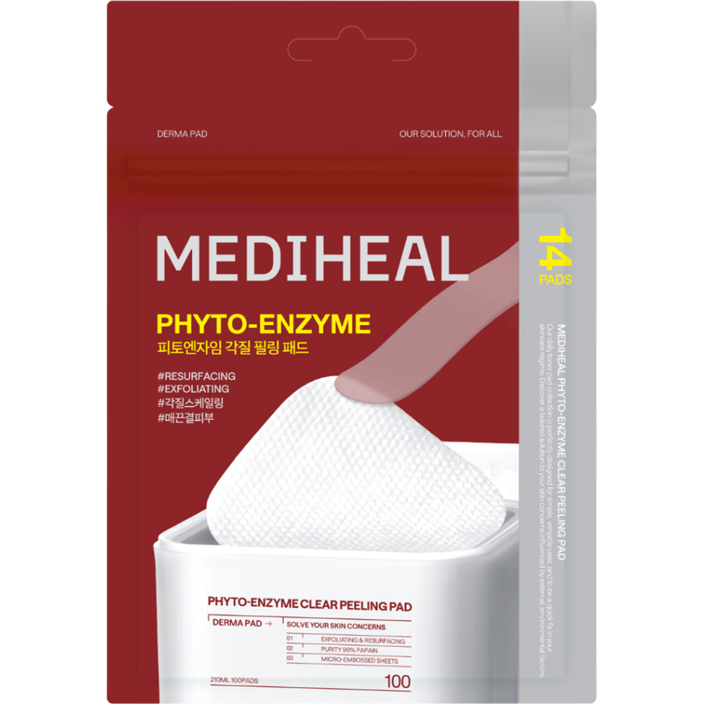 Phyto-enzyme Clear Peeling Pad Toner de fata dischete 14 buc