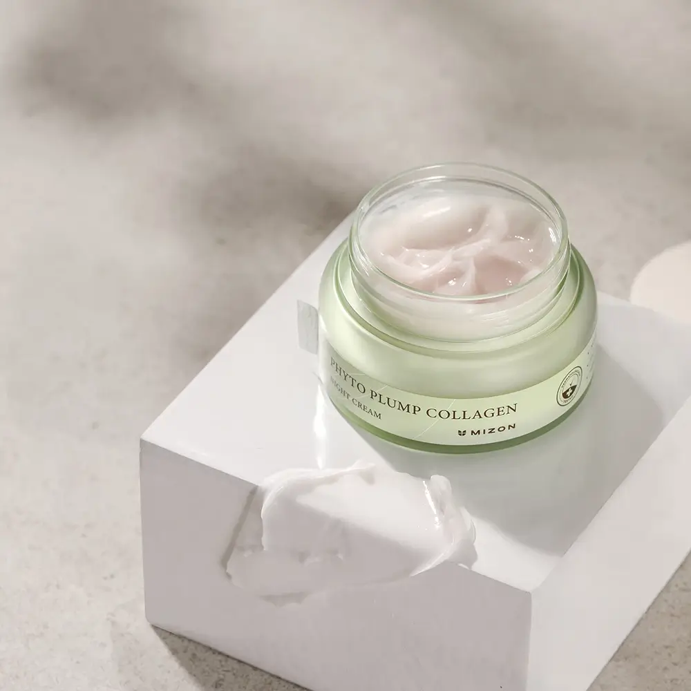 Mizon Phyto Plump Collagen Crema de Noapte - Hidratare Intensa si Fermitate Vegana, 50 ml