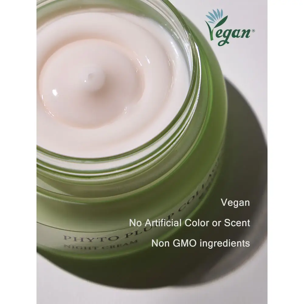 Mizon Phyto Plump Collagen Crema de Noapte - Hidratare Intensa si Fermitate Vegana, 50 ml