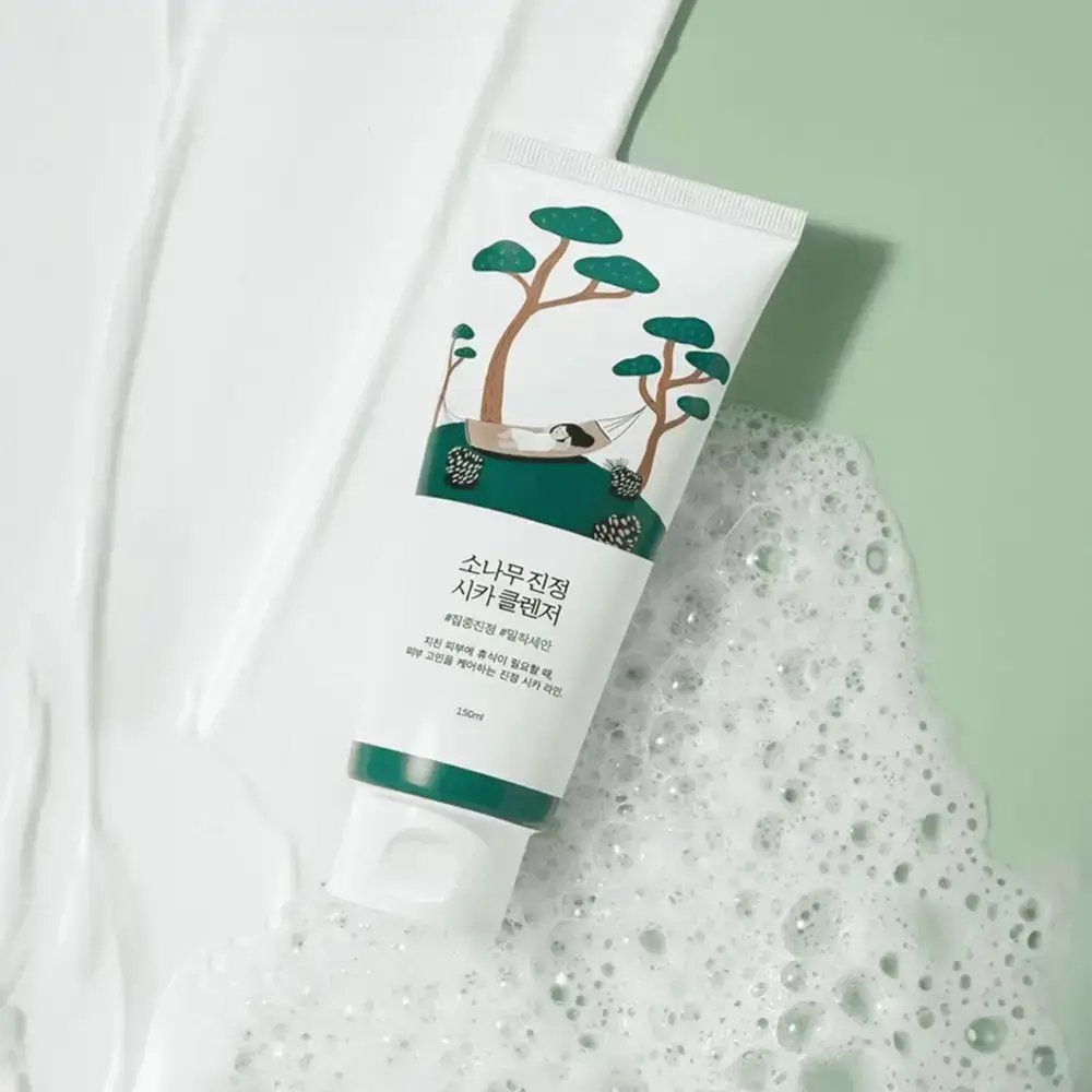 Pine Calming Cica Cleanser Spuma de curatare 150 ml