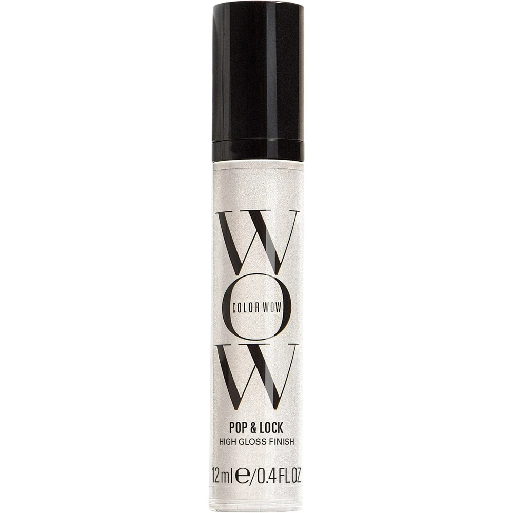 COLOR WOW Pop and Lock Ser pentru Par High Gloss Finish - Stralucire Intensa si Protectie UV, 12 ml