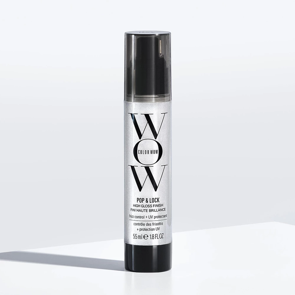 COLOR WOW Pop & Lock Ser pentru par High Gloss Finish - Protectie UV si Stralucire Intensa, 55 ml