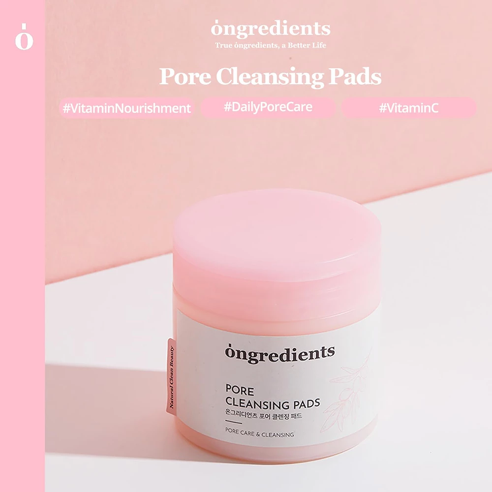ONGREDIENTS Pure Balance Dischete Demachiante Pori 2-in-1 - Curatare Profunda si Hidratare, 60 buc