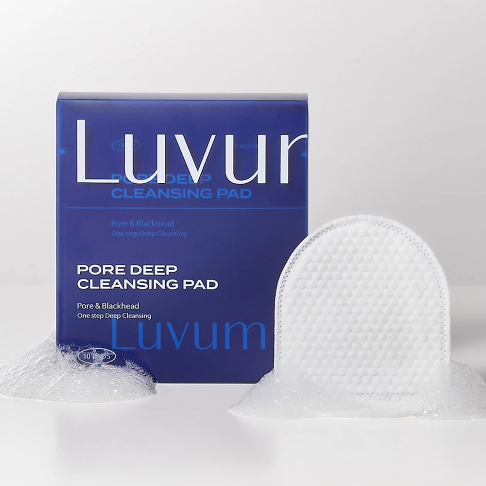LUVUM Pore Deep Cleansing Pad - Curatare eficienta si exfoliere delicata a pielii, 10 buc