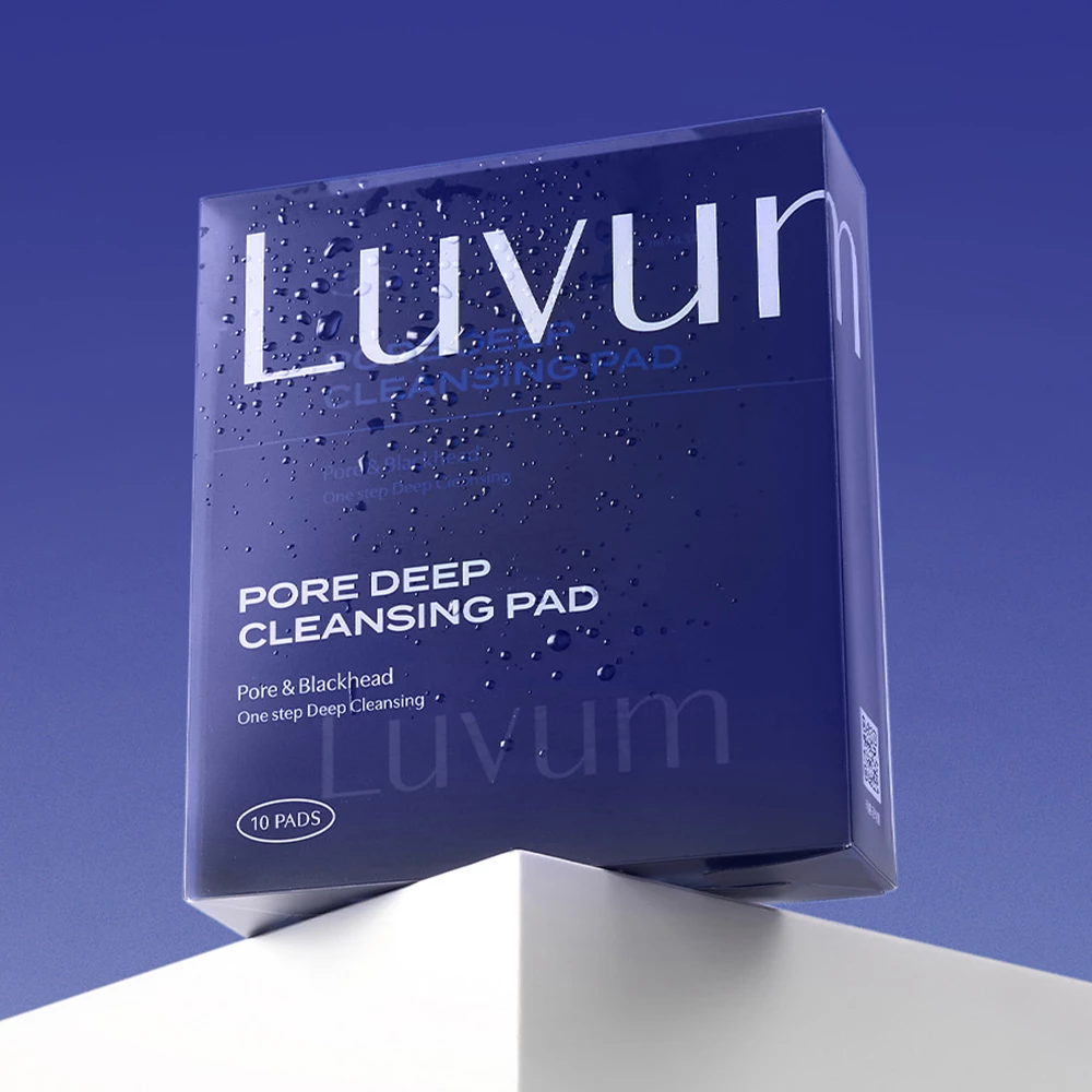 LUVUM Pore Deep Cleansing Pad - Curatare eficienta si exfoliere delicata a pielii, 10 buc