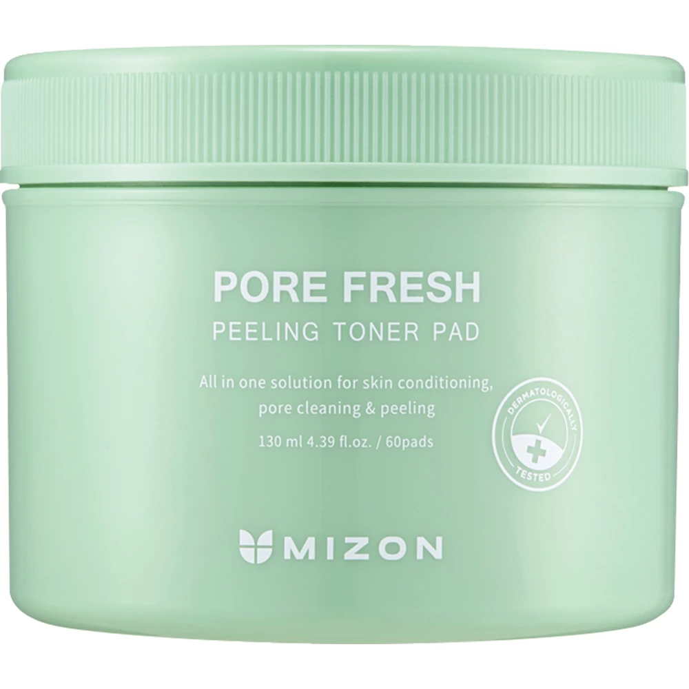 MIZON Pore Fresh Dischete Toner Exfoliante - Curatare Porilor si Hidratare, 130 ml