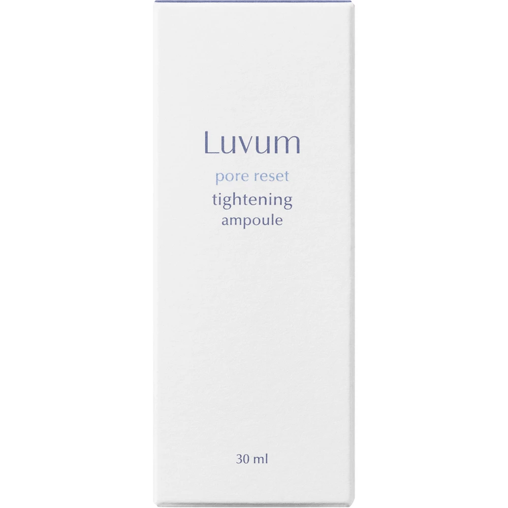 LUVUM Pore Reset - Controlul sebumului si reducerea dimensiunii porilor, exfoliere usoara si uniformizare a pielii, 30ml