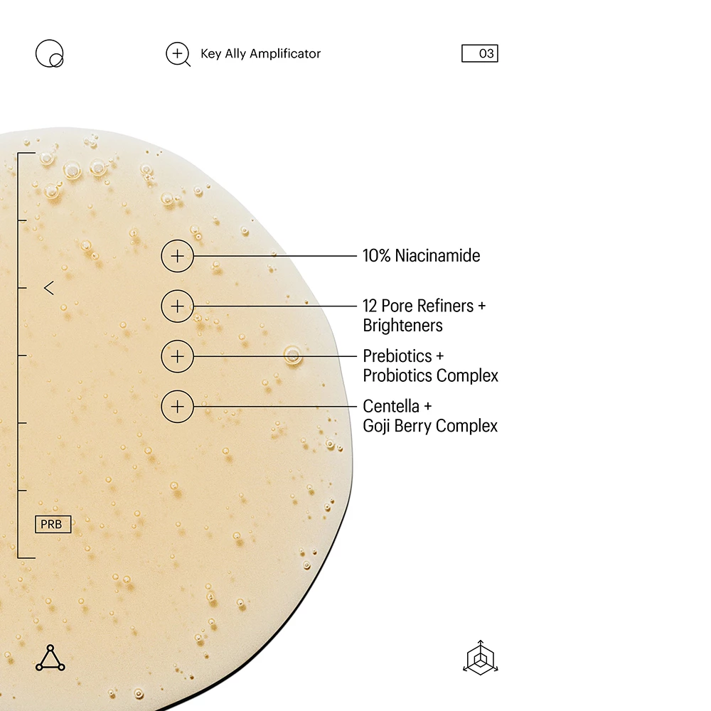 Prebiotics and Niacinamide Pore Refining Booster Ser de fata 50 ml