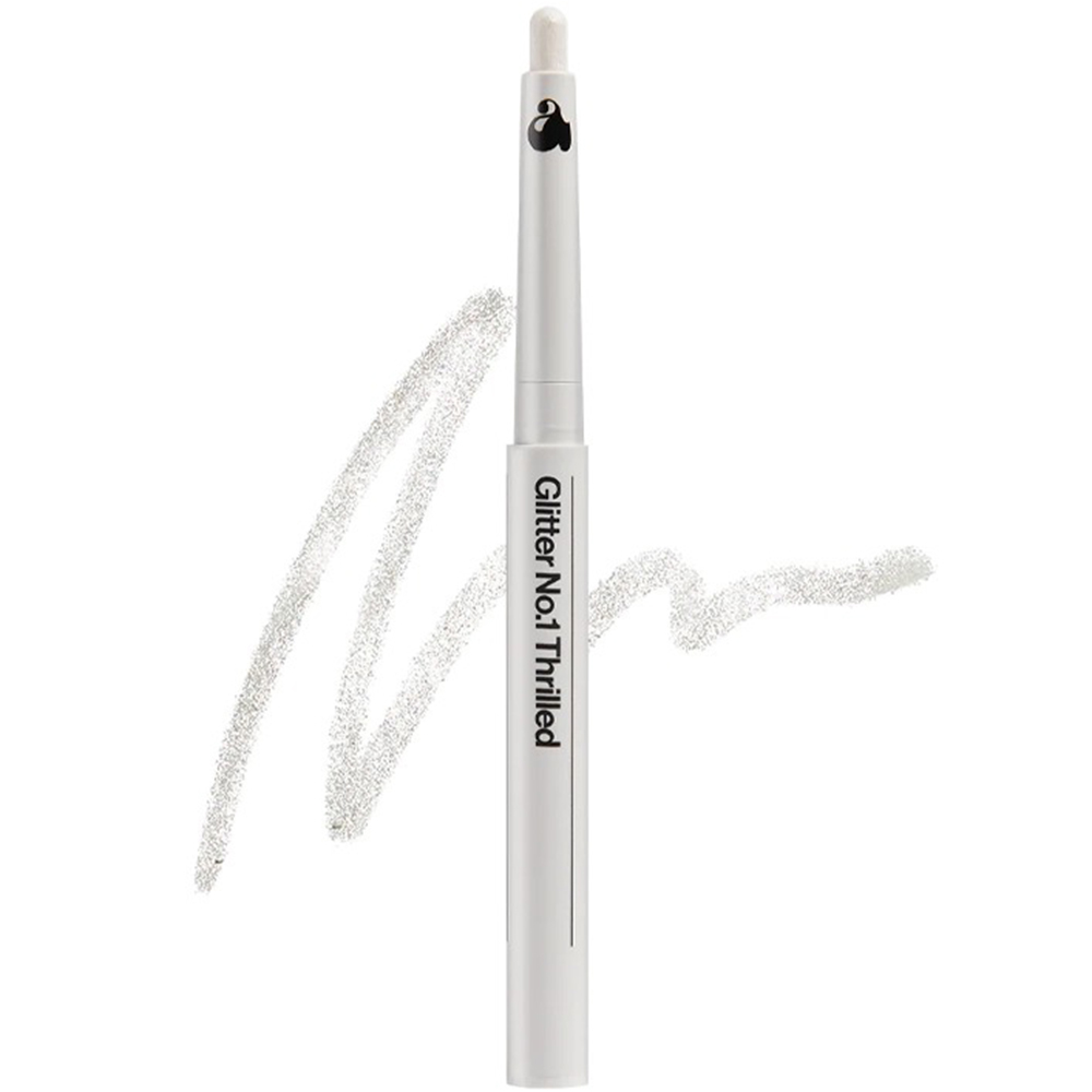 UNLEASHIA Pretty Easy Glitter Stick fard de pleoape No. 1 Thrilled - luminozitate si rezistenta, 0.7 gr