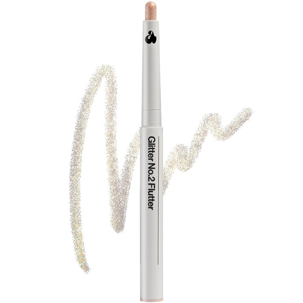 UNLEASHIA Pretty Easy Glitter Stick Fard de pleoape No. 2 Flutter - iluminare si ingrijire, 0.7 gr