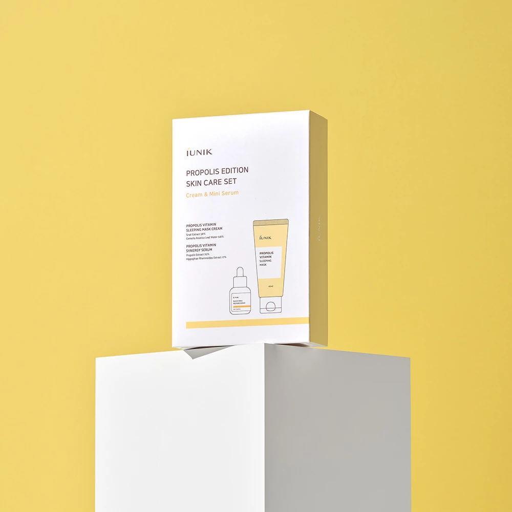 IUNIK Propolis Edition Masca de Noapte Propolis Vitamin - Hidratare si Luminozitate Intensiva, 50ml