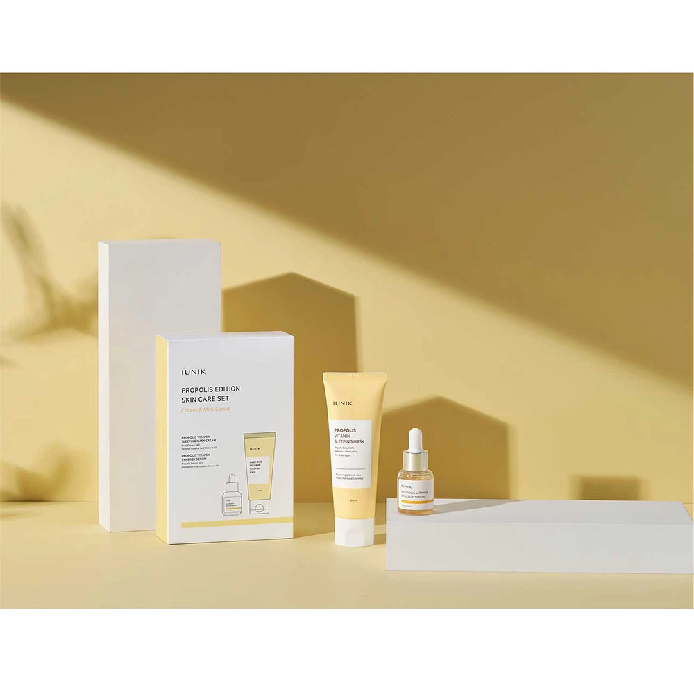 IUNIK Propolis Edition Masca de Noapte Propolis Vitamin - Hidratare si Luminozitate Intensiva, 50ml