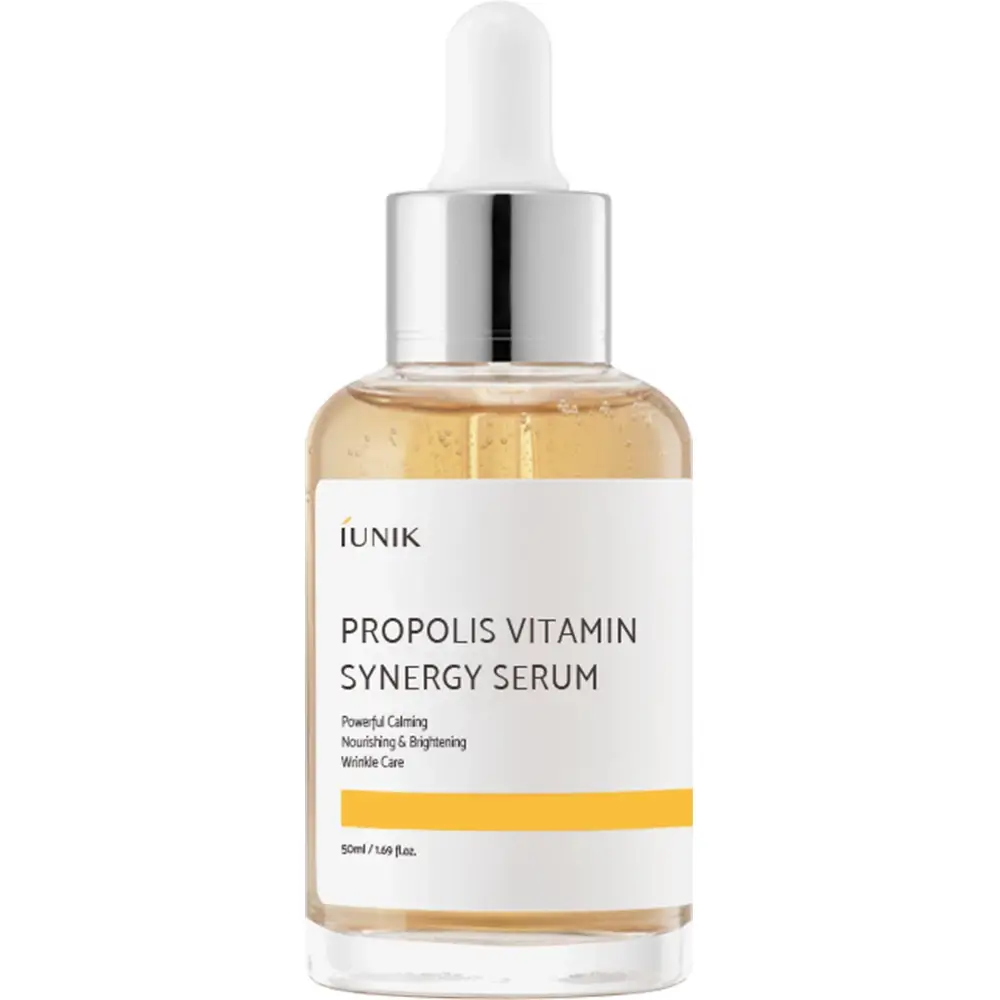 IUNIK Propolis Vitamin Synergy Ser facial calmant - Hidratare si regenerare pentru ten sensibil, 50 ml