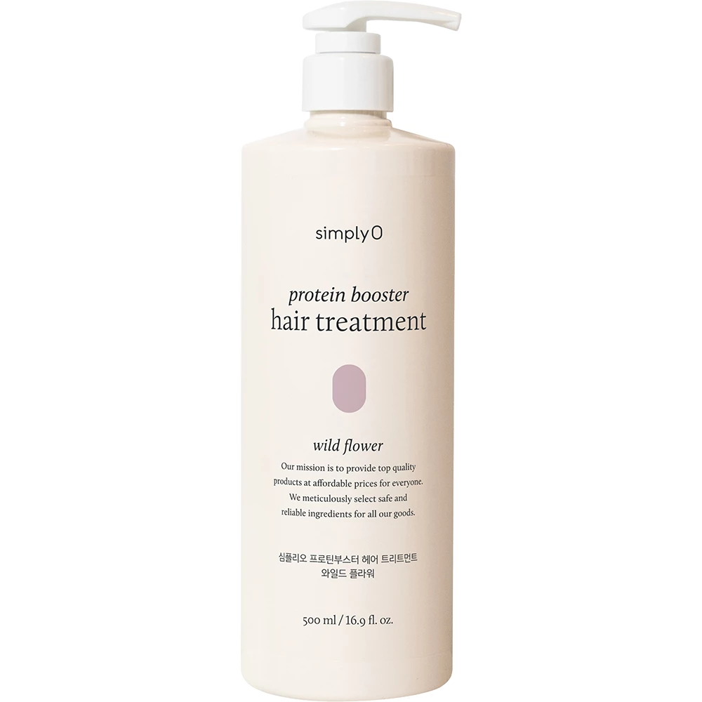 SIMPLYO Wild Flower Masca de Par Hranitoare si Hidratanta - Reparare Intensiva si Stralucire, 500 ml
