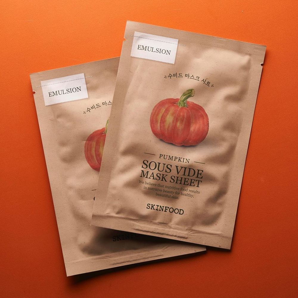 Pumpkin Sous Vide Mask Sheet Masca de fata cu extract de dovleac 20 gr