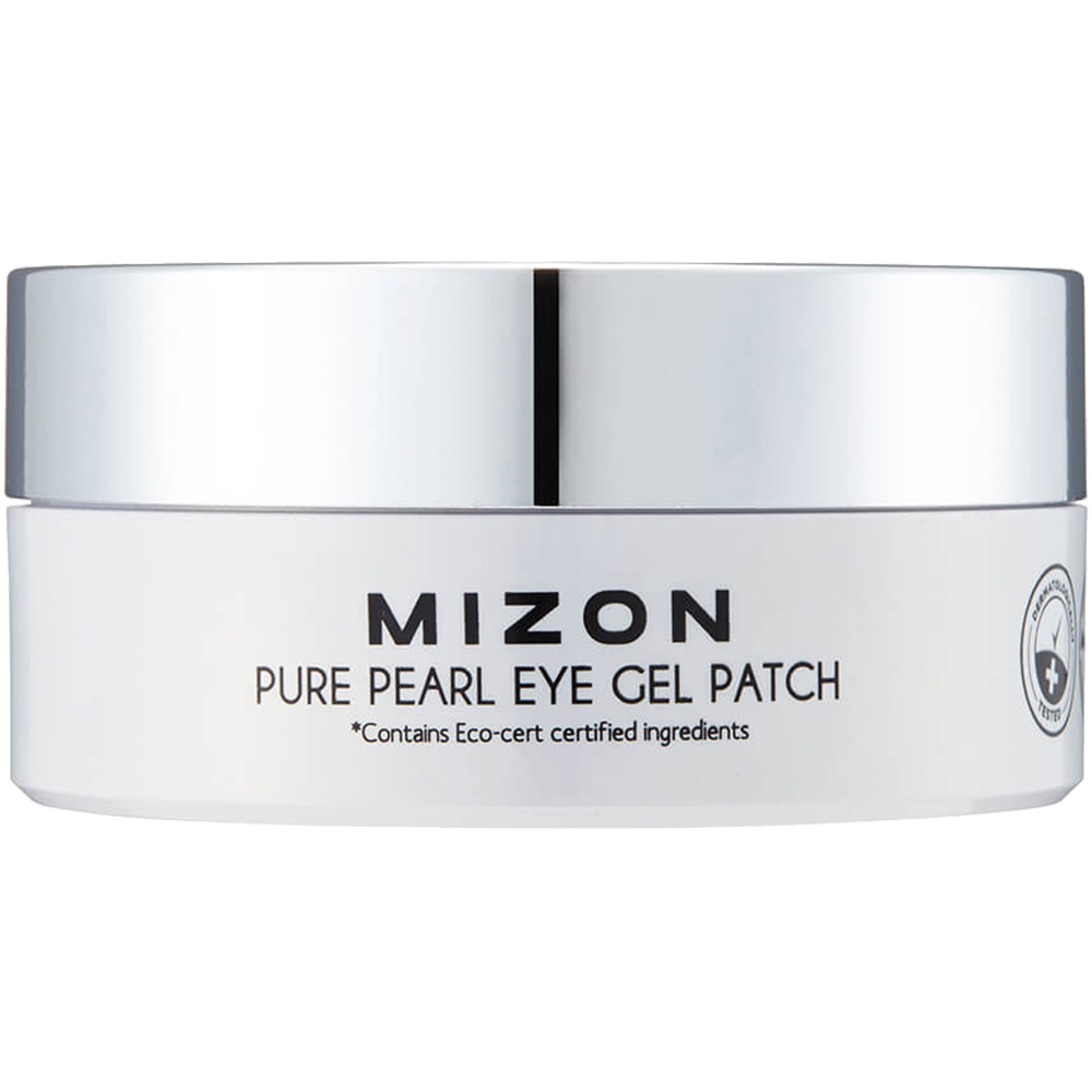 Mizon Pure Pearl Eye Gel Patch - Plasturi hidrogel pentru reducerea ridurilor și cearcănelor, 60 buc