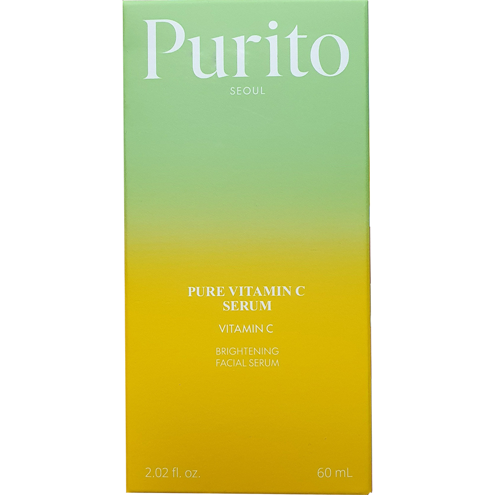 PURITO Pure Vitamin C Ser de Fata cu Acid Ascorbic 5% - Iluminare si Fermitate Ten, 60 ml