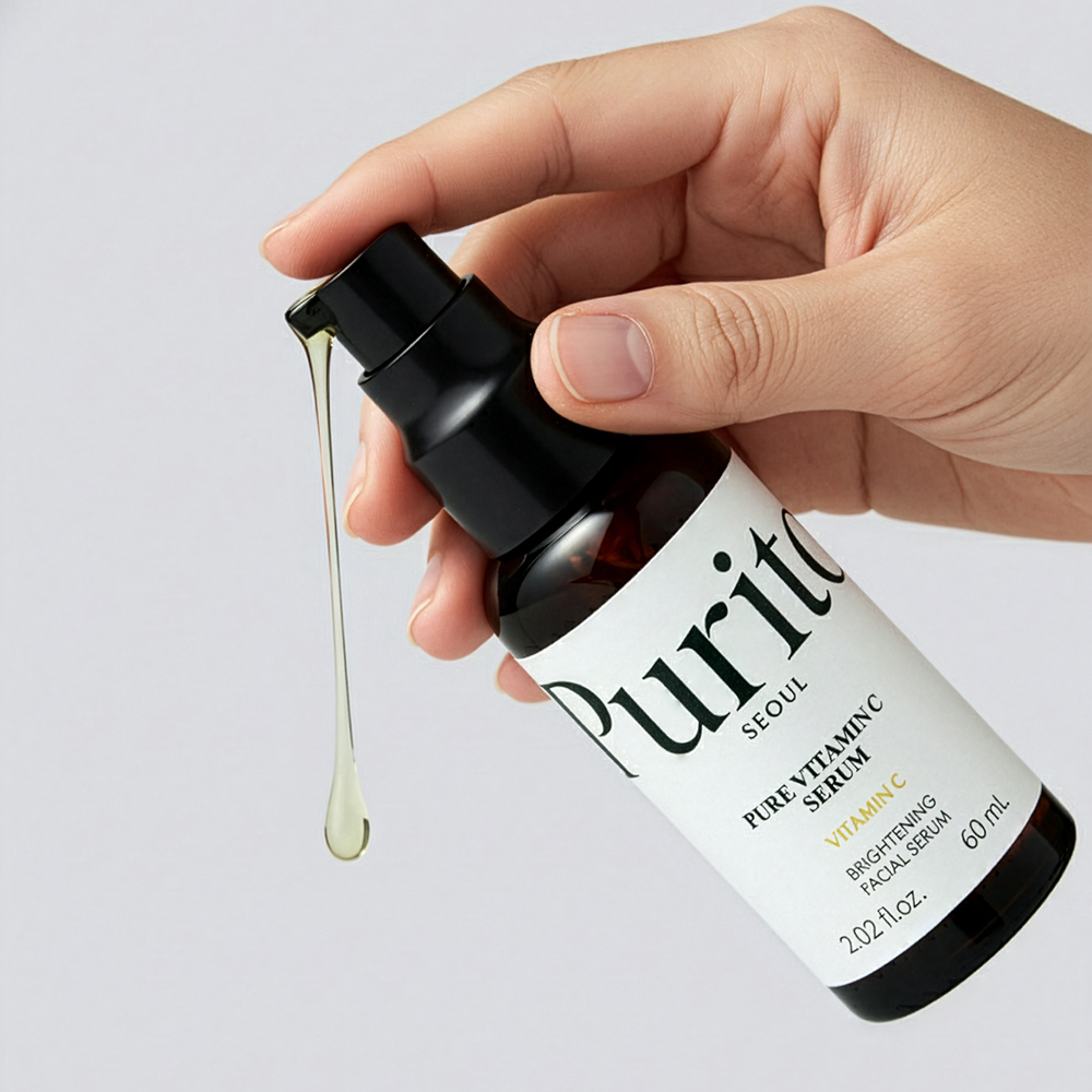 PURITO Pure Vitamin C Ser de Fata cu Acid Ascorbic 5% - Iluminare si Fermitate Ten, 60 ml