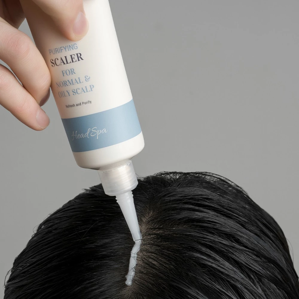CURLY SHYLL Purifying Scaler Masca exfolianta pentru scalp gras si normal - Curatare profunda si hidratare intensa, 120 gr