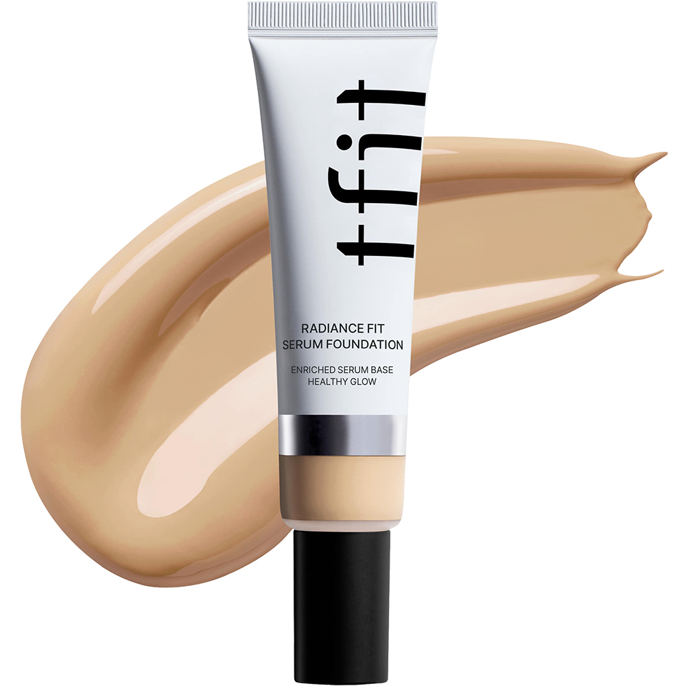 TFIT Radiance Fit Serum Foundation – Fond de Ten Profesional N1.5 Suede | Acoperire și Finisaj Luminos